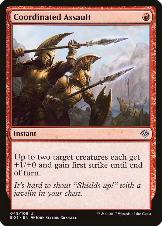 Coordinated Assault [Archenemy: Nicol Bolas] 45