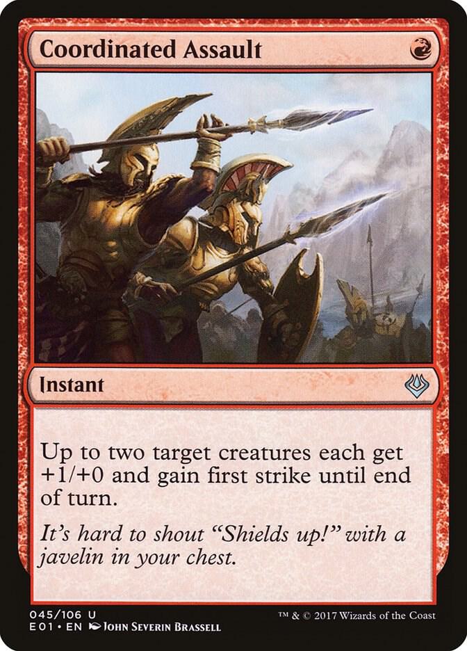 Coordinated Assault [Archenemy: Nicol Bolas] 45