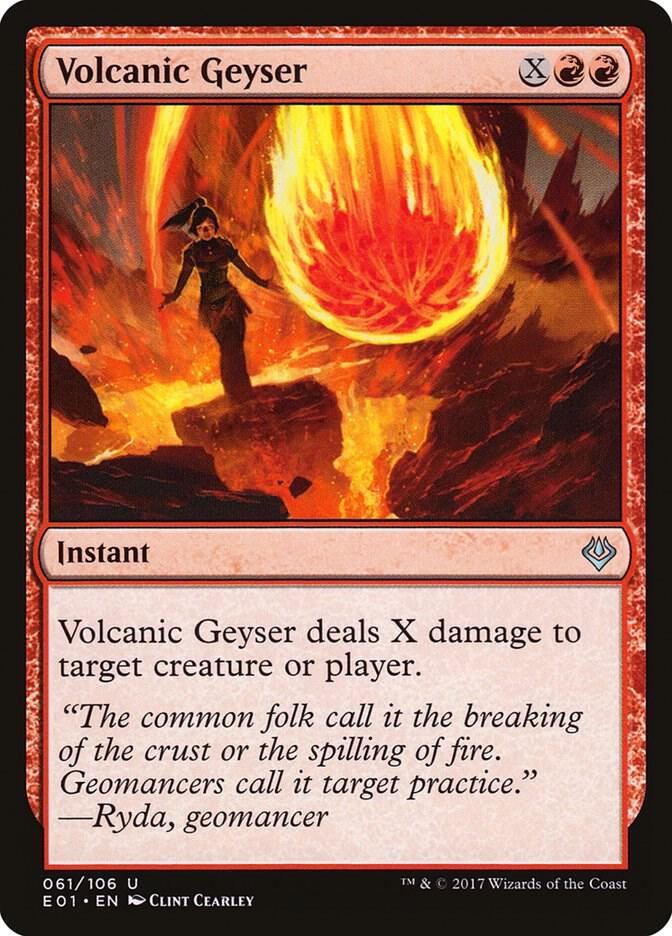 Volcanic Geyser [Archenemy: Nicol Bolas] 61