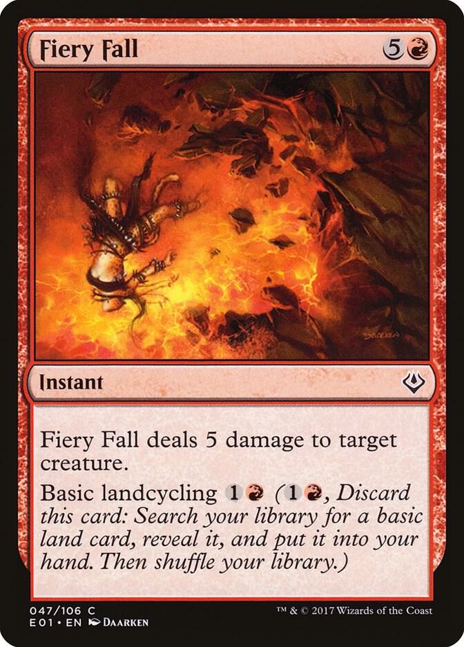Fiery Fall [Archenemy: Nicol Bolas] 47