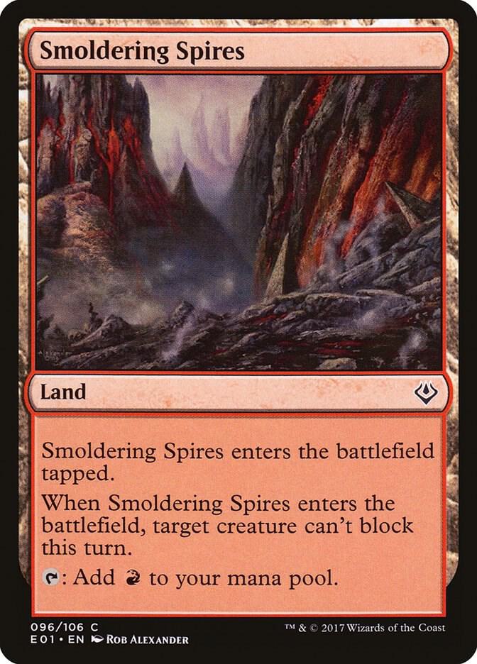 Smoldering Spires [Archenemy: Nicol Bolas] 96