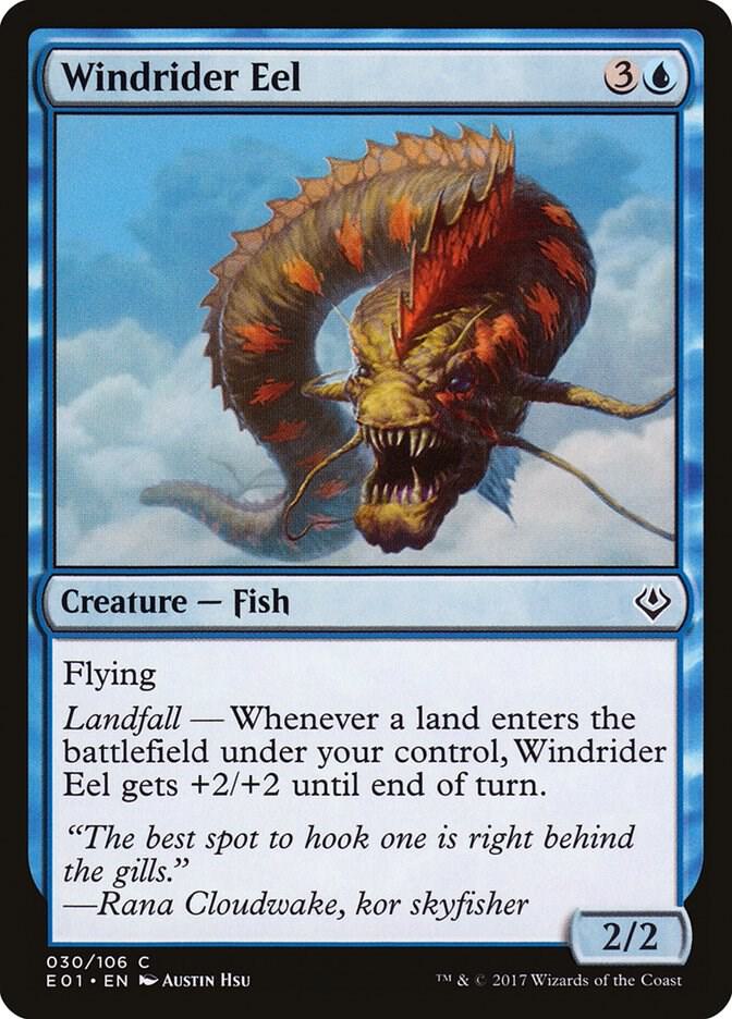 Windrider Eel [Archenemy: Nicol Bolas] 30