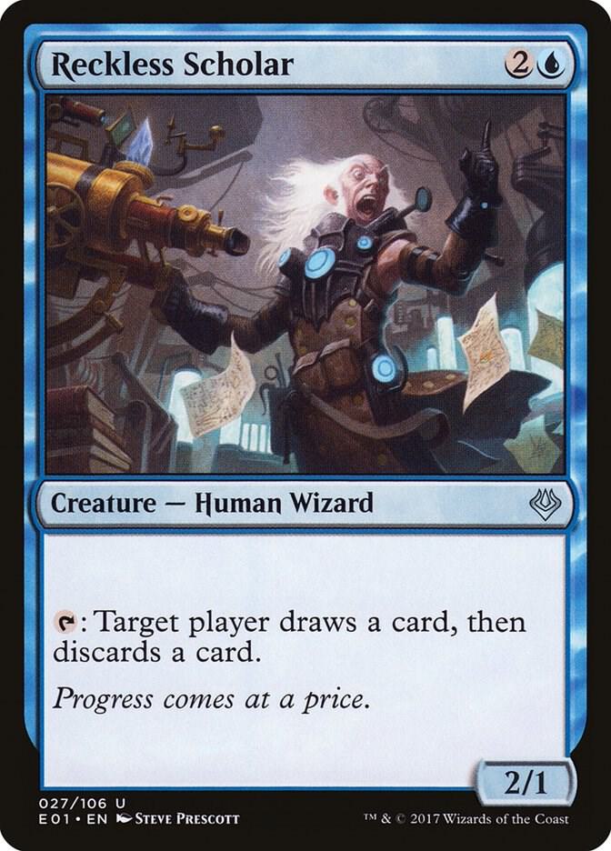 Reckless Scholar [Archenemy: Nicol Bolas] 27