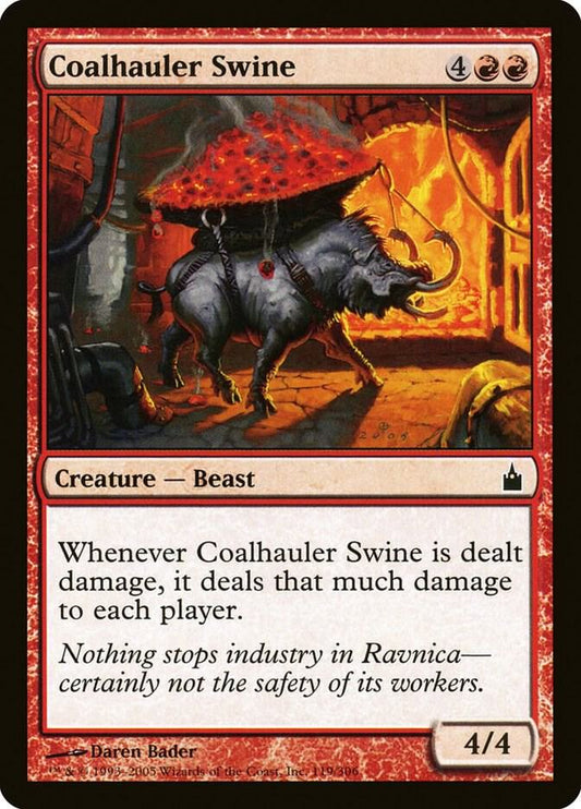 Coalhauler Swine [Ravnica: City of Guilds] 119