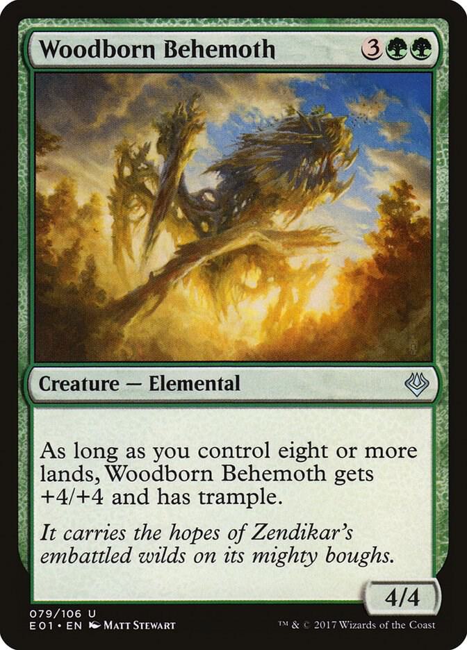 Woodborn Behemoth [Archenemy: Nicol Bolas] 79