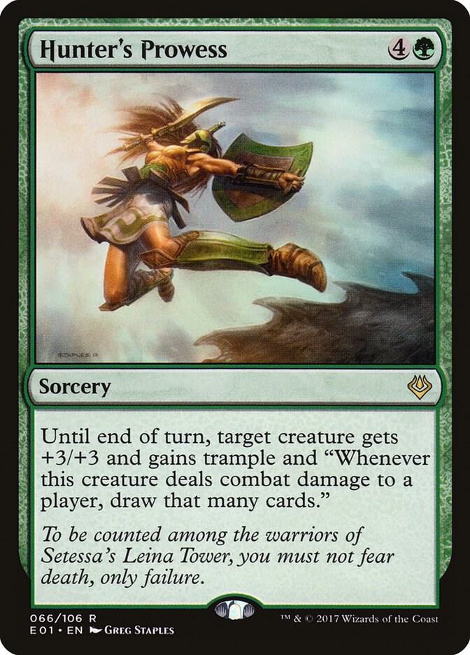 Hunter's Prowess [Archenemy: Nicol Bolas] 66