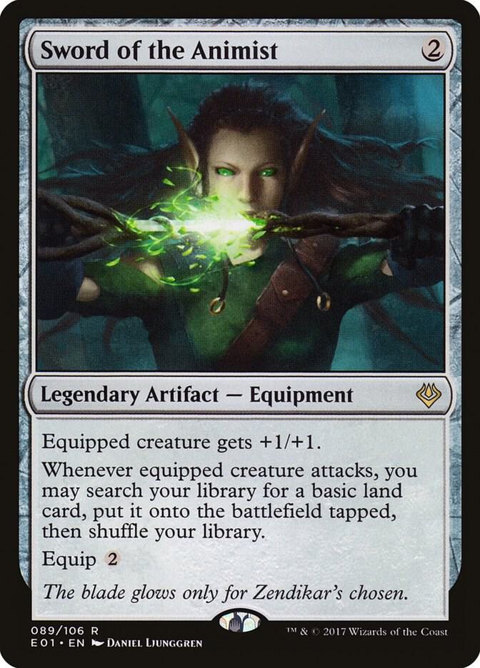 Sword of the Animist [Archenemy: Nicol Bolas] 89