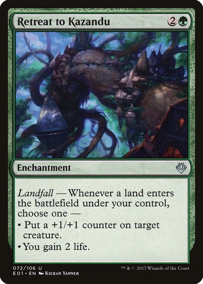 Retreat to Kazandu [Archenemy: Nicol Bolas] 72