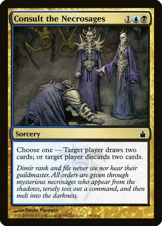 Consult the Necrosages [Ravnica: City of Guilds] 199