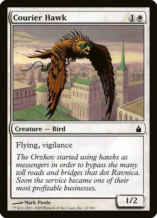 Courier Hawk [Ravnica: City of Guilds] 12