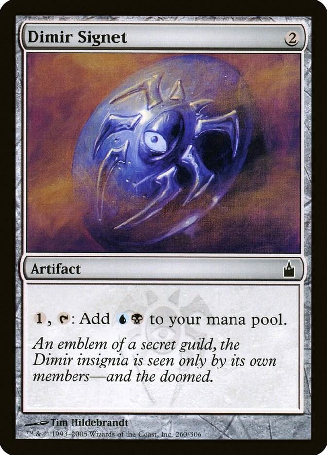 Dimir Signet [Ravnica: City of Guilds] 260