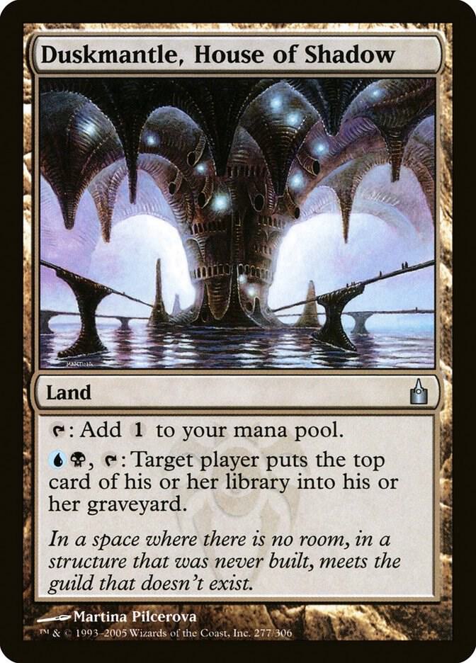 Duskmantle, House of Shadow [Ravnica: City of Guilds] 277