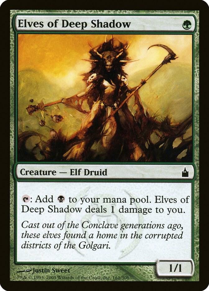 Elves of Deep Shadow [Ravnica: City of Guilds] 161