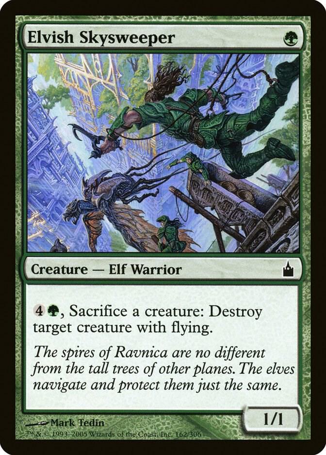 Elvish Skysweeper [Ravnica: City of Guilds] 162