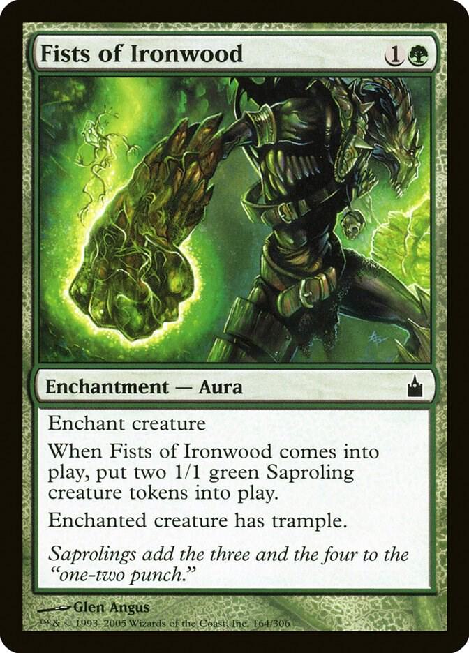 Fists of Ironwood [Ravnica: City of Guilds] 164