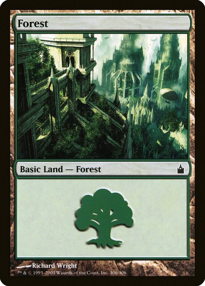 Forest (306) [Ravnica: City of Guilds] 306