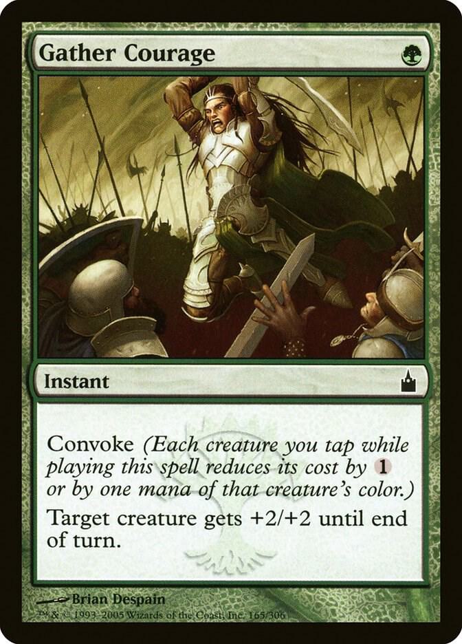 Gather Courage [Ravnica: City of Guilds] 165