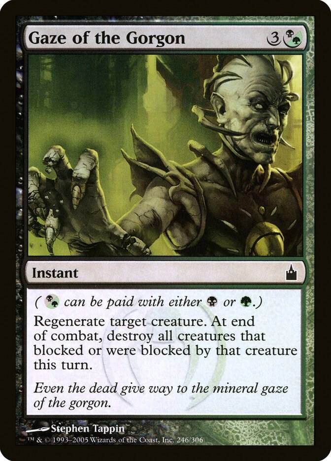 Gaze of the Gorgon [Ravnica: City of Guilds] 246