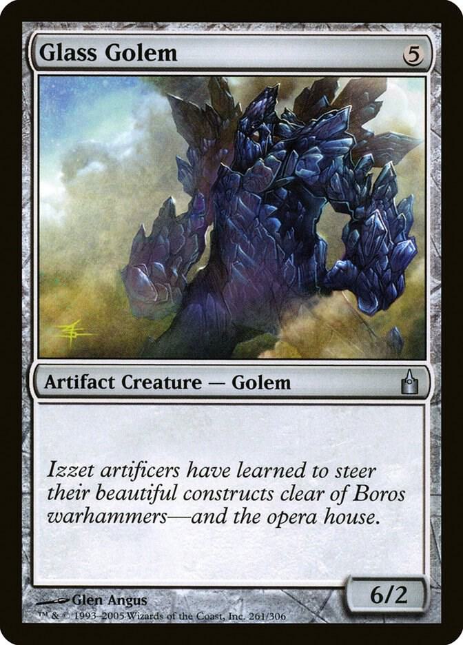 Glass Golem [Ravnica: City of Guilds] 261
