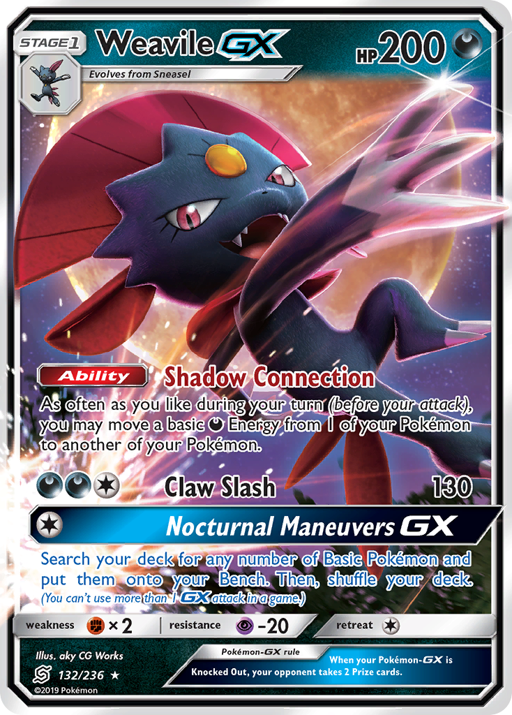 Weavile-GX - 132/236 Unified Minds