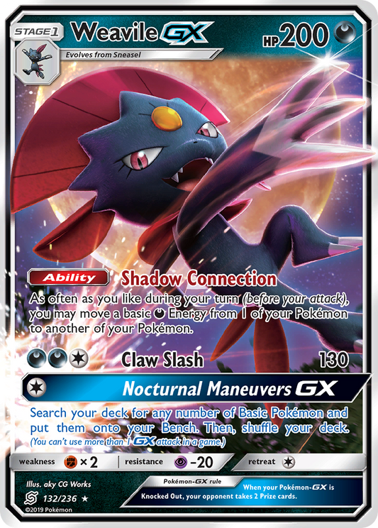 Weavile-GX - 132/236 Unified Minds