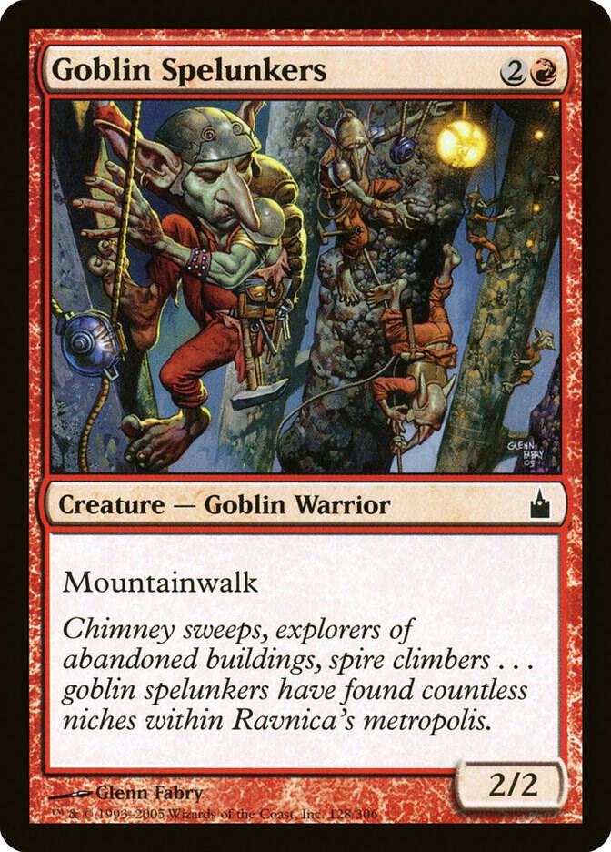 Goblin Spelunkers [Ravnica: City of Guilds] 128