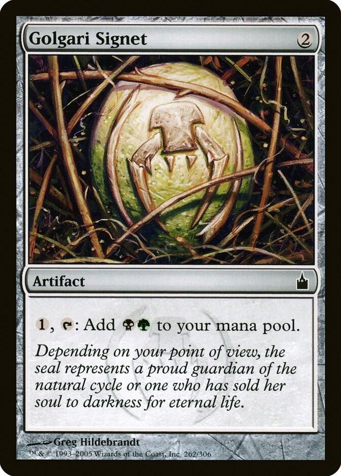 Golgari Signet [Ravnica: City of Guilds] 262