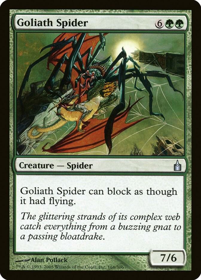 Goliath Spider [Ravnica: City of Guilds] 168