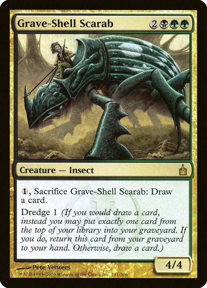 Grave-Shell Scarab [Ravnica: City of Guilds] 211