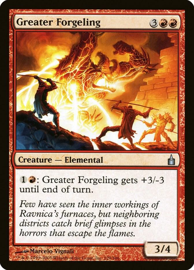 Greater Forgeling [Ravnica: City of Guilds] 129