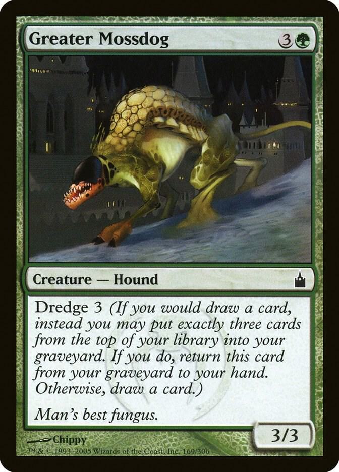 Greater Mossdog [Ravnica: City of Guilds] 169