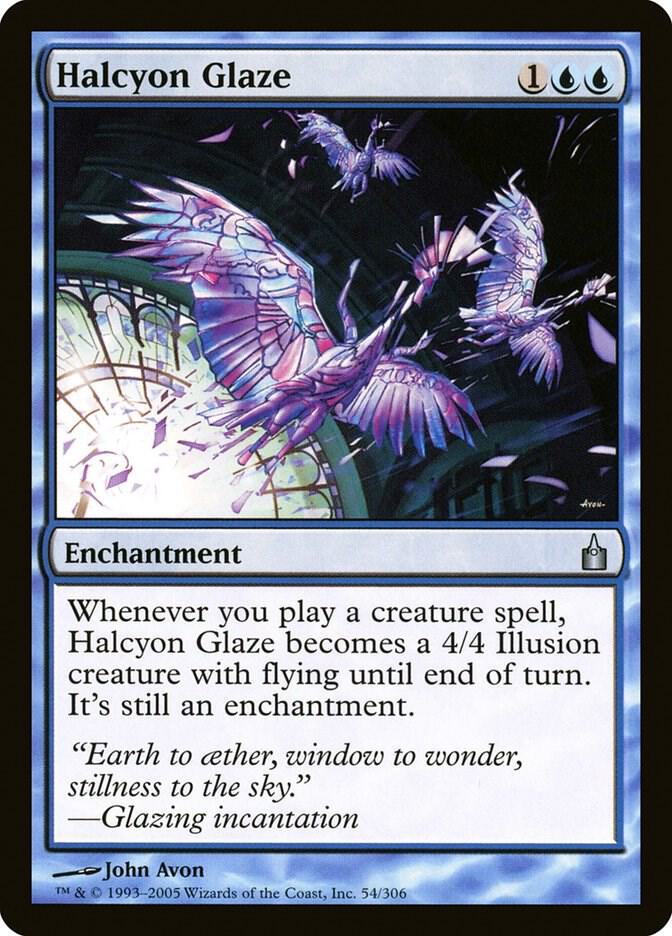 Halcyon Glaze [Ravnica: City of Guilds] 54