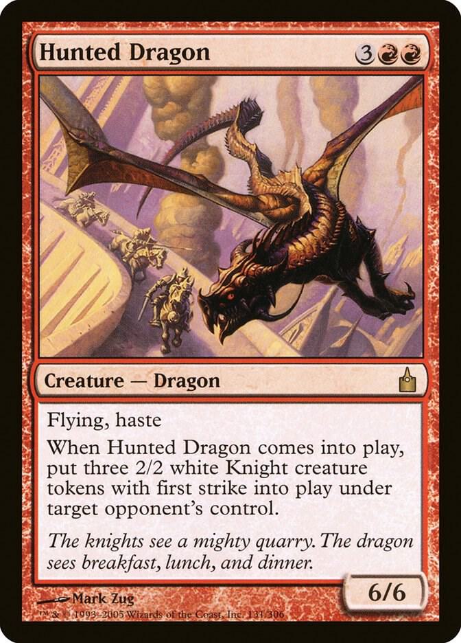Hunted Dragon [Ravnica: City of Guilds] 131