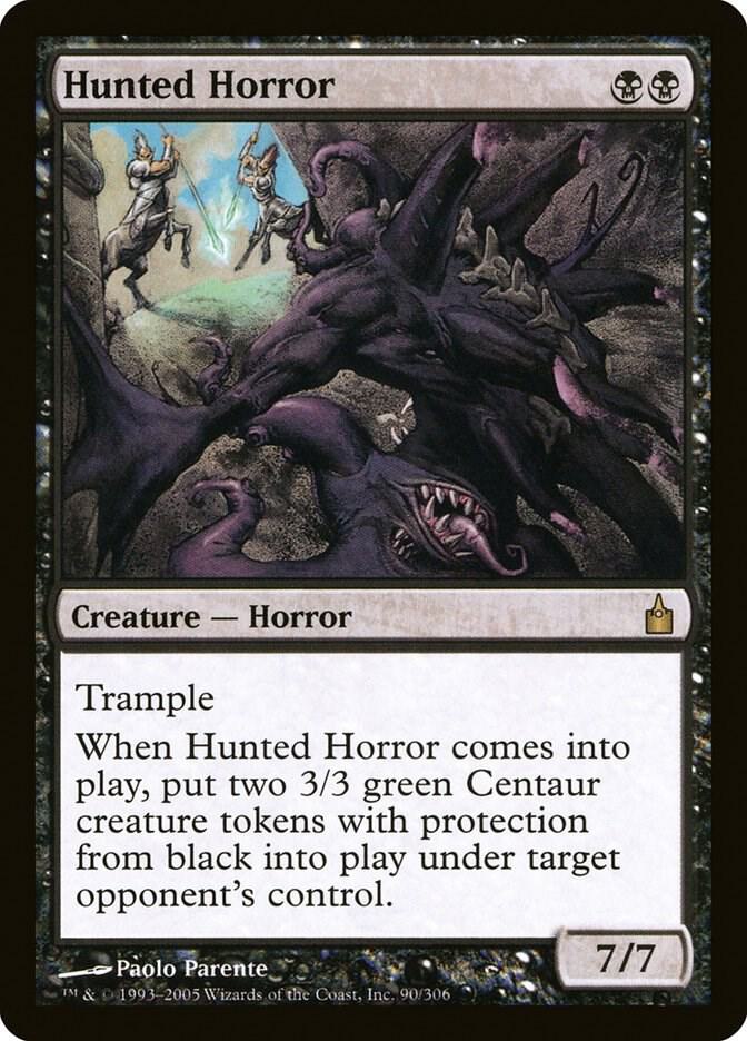 Hunted Horror [Ravnica: City of Guilds] 90
