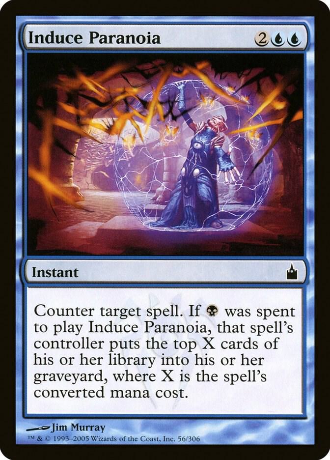 Induce Paranoia [Ravnica: City of Guilds] 56