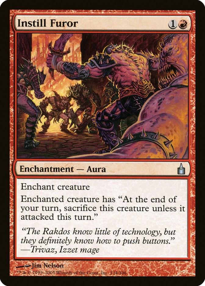 Instill Furor [Ravnica: City of Guilds] 134