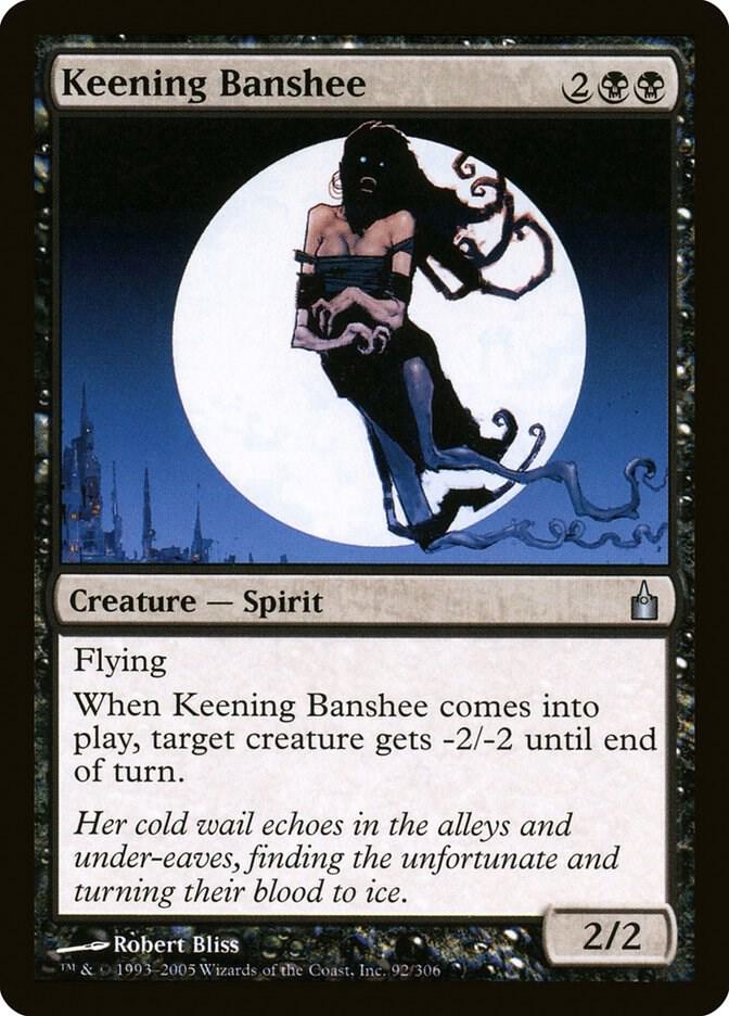 Keening Banshee [Ravnica: City of Guilds] 92