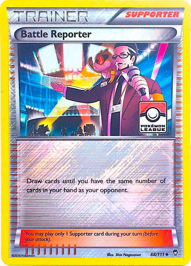 Battle Reporter - 88/111 (Pokemon League) [League & Championship Cards] 088/111
