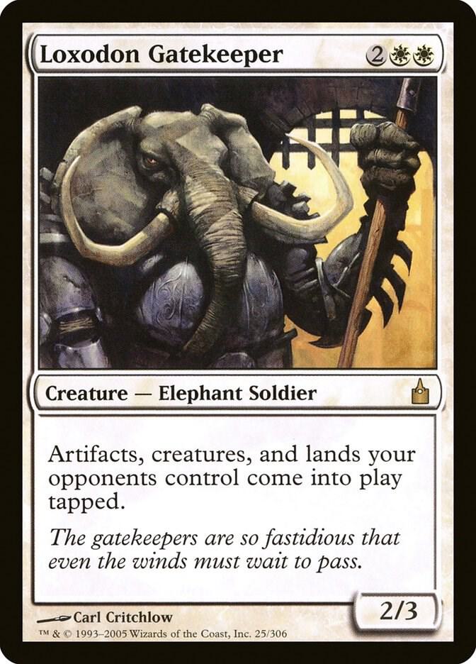 Loxodon Gatekeeper [Ravnica: City of Guilds] 25
