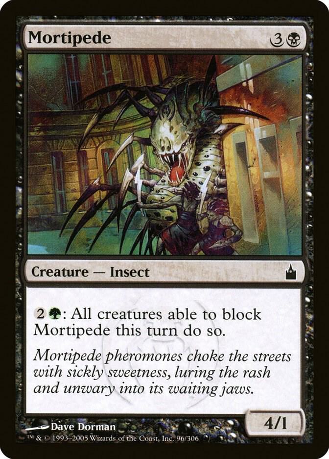 Mortipede [Ravnica: City of Guilds] 96