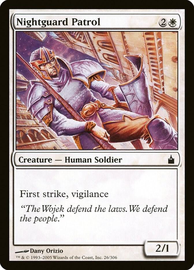 Nightguard Patrol [Ravnica: City of Guilds] 26