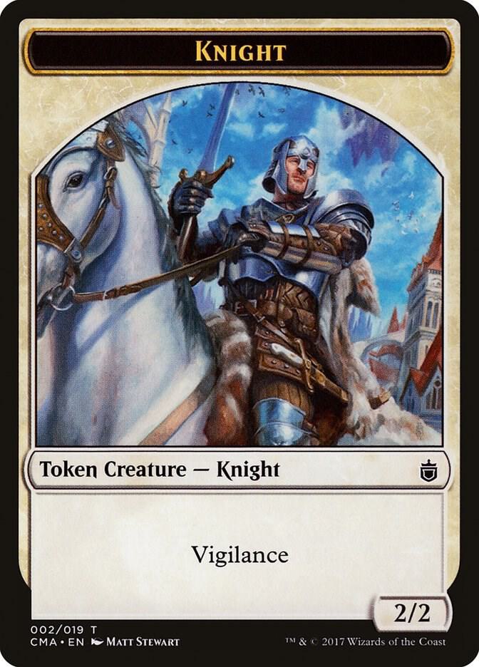 Knight Token (002) [Commander Anthology] 2
