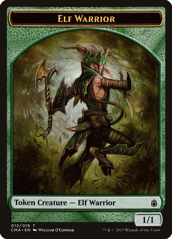 Elf Warrior Token (012) [Commander Anthology] 12