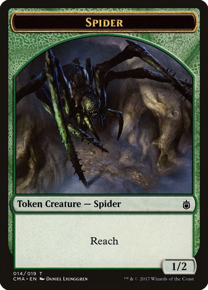 Spider Token (014) [Commander Anthology] 14