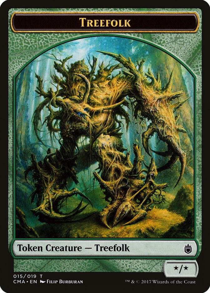 Treefolk Token (015) [Commander Anthology] 15