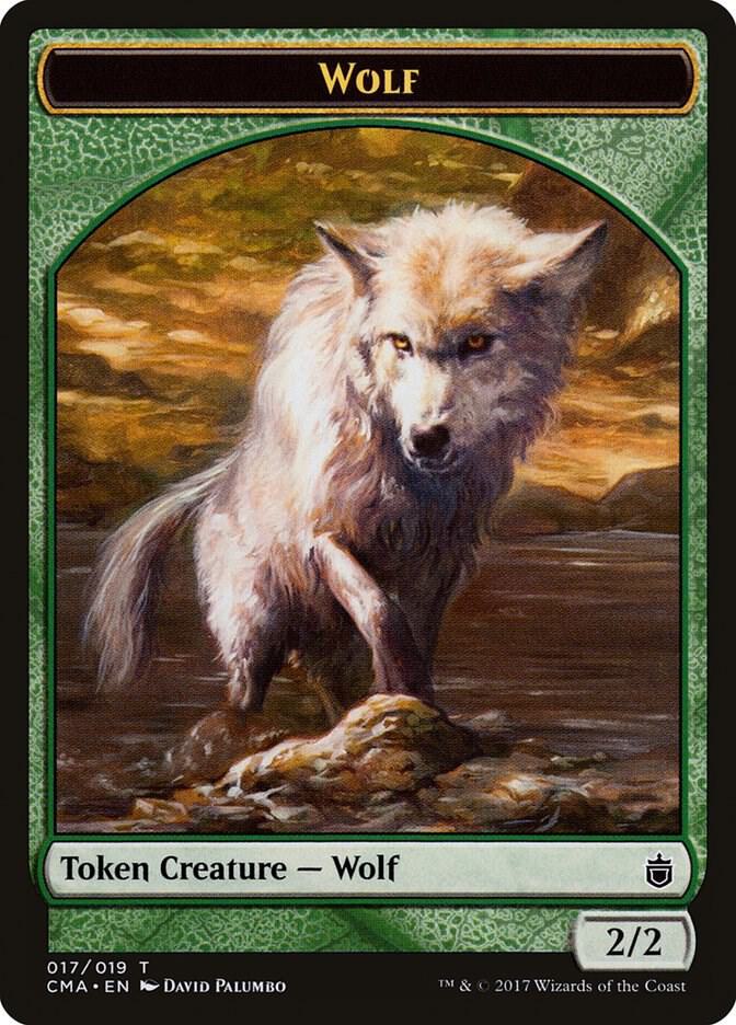 Wolf Token (017) [Commander Anthology] 17