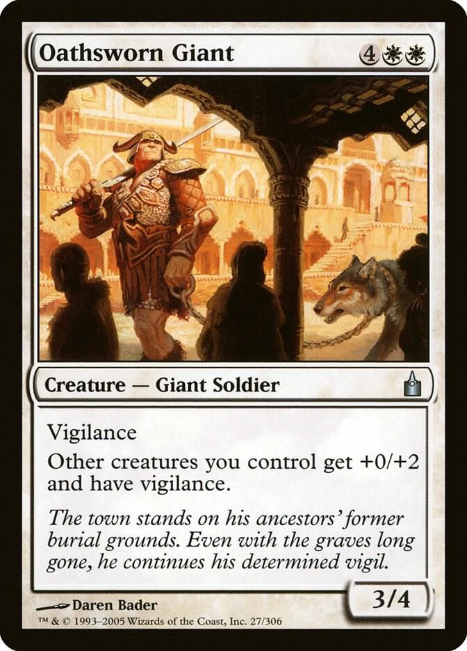 Oathsworn Giant [Ravnica: City of Guilds] 27