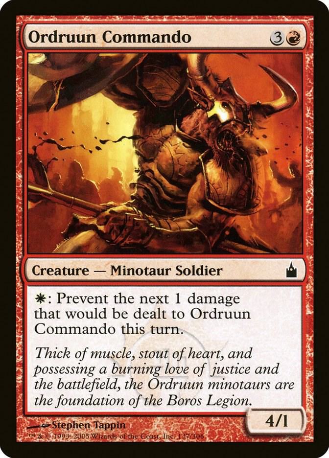 Ordruun Commando [Ravnica: City of Guilds] 137