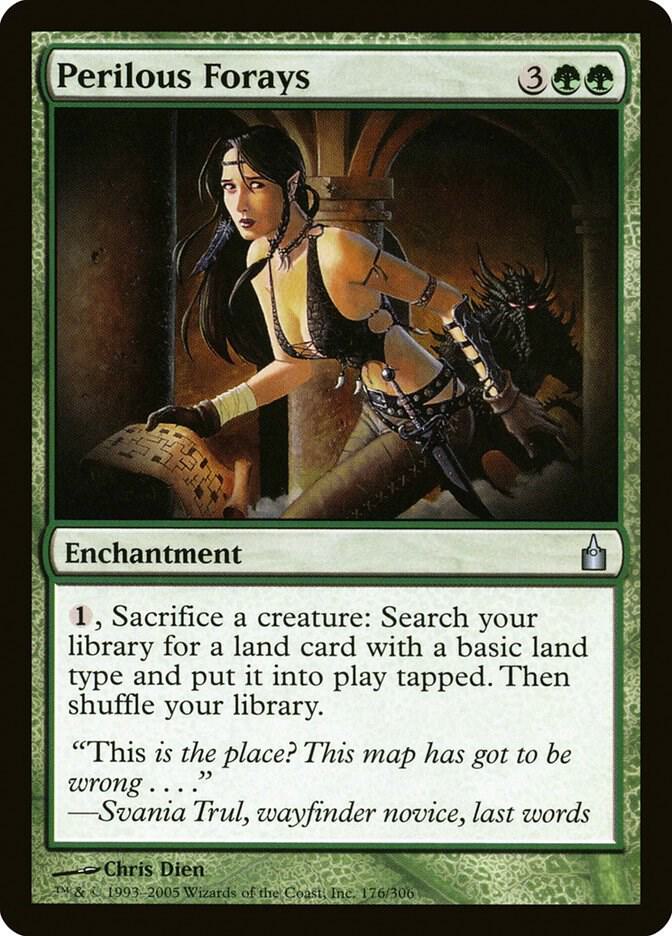 Perilous Forays [Ravnica: City of Guilds] 176