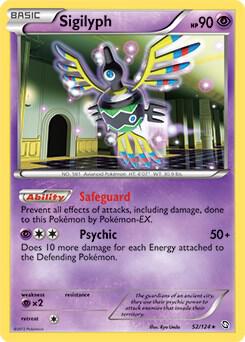Sigilyph - 52/124 [Deck Exclusives] 052/124
